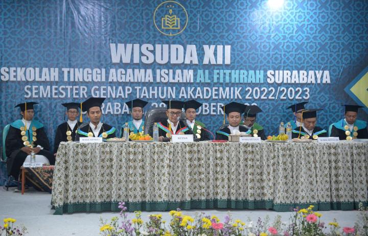 Wisuda 113 Mahasiswa, Ini Pesan Ketua STAI Al Fithrah Surabaya