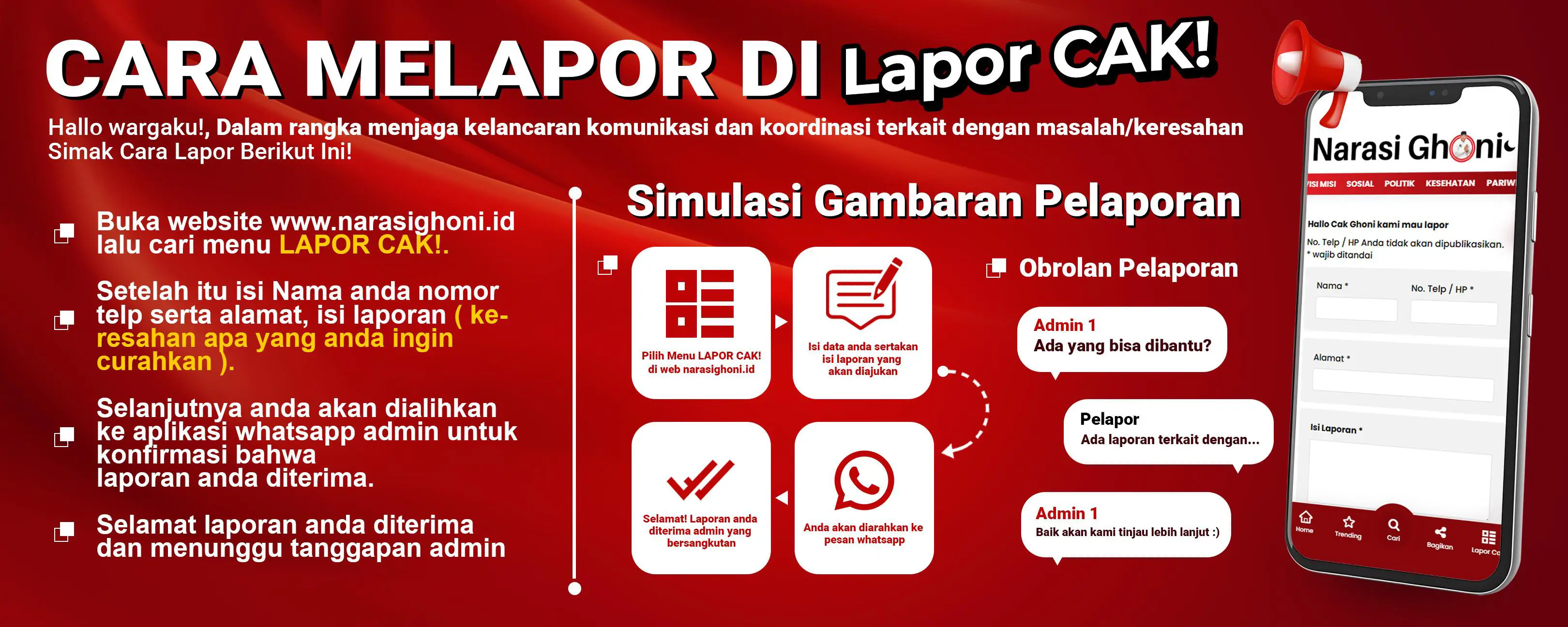 Lapor cak Ghoni